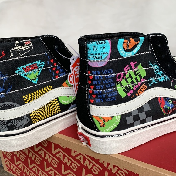 VANS SK8-Hi 138 DECON V66 Black/Multi Men’s - Picture 11 of 16